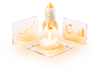 Festeggiamento del primo lancio pubblico della piattaforma di trading crypto